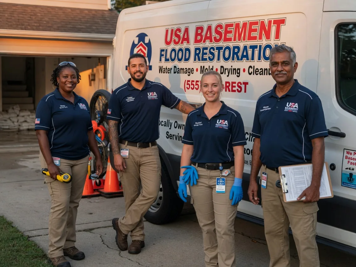 Basement Flood Cleanup company in Wyocena, WI